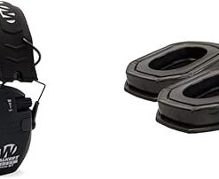 Walker's Razor Quad Electronic Bluetooth Muff-Black,Black and Walker's Game Ear Gel Filled Ear Pad, Multi
