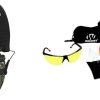 Walker’s Bluetooth Passive Muff 25dB NRR Hunting Shooting Earmuff w/Boom Mic Razor Slim Passive 27dB NRR Earmuff 4