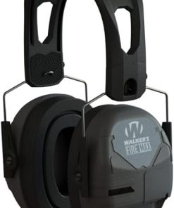 Walker’s FireMax Rechargeable Shooting Hunting Range Electronic Slim Hearing Protection Bundle Earmuff Carrying Case 2