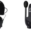 Walker’s Razor Tacti-Grip 23NRR & Quad Electronic 23NRR Bluetooth Shooting Earmuffs Bundle 4