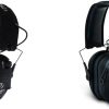 Walker’s Razor Slim X-TRM Noise-Cancelling Shooting Earmuffs Bundle with Walkie Talkie Attachment, 2 AAA Batteries 4
