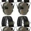 Walkers Razor Slim Electronic Shooting Muffs 5-Pack, Flat Dark Earth FDE (5 Items) 4