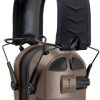 Walker’s Dual Colored Passive Muff – Compact Folding Lightweight 26dB NRR Hunting Gun Range Shooting Hearing Protection Muff 4