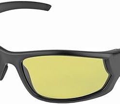 Walker's IKON Carbine Full Frame Shooting Glasses | Impact-Resistant Non-Slip Hunting Safety Glasses, Lens Cloth & Carry Case