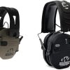Walker’s Razor Tacti-Grip and Slim Passive Earmuffs Bundle – Silicone Composite Slip Free Headband, Ultra Low-Profile Earcups, Sound Dampening Composite Housing 3