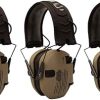 Walkers Razor Shooting Muffs (Distressed Flag) 3-Pack (3 Items)