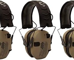 Walkers Razor Shooting Muffs (Distressed Flag) 3-Pack (3 Items)
