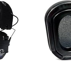 Walker's Razor Slim X-TRM Electronic Earmuffs Bundle with Gel Ear Pads for Shooting & Hunting, Black