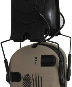 Walkers Razor Slim Electronic Shooting Muffs (2-Pack, US Flag-FDE) (2 Items) 2
