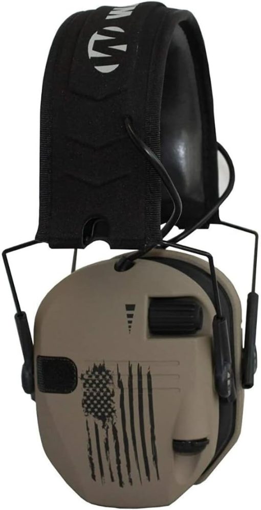 Walkers Razor Slim Electronic Shooting Muffs (2-Pack, US Flag-FDE) (2 Items) - Image 2