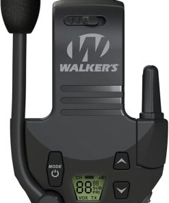 Walker’s Tactical/Hunting 2-Mile Range Walkie Talkie Compatible with Razor Muffs Bundle with Heavy-Duty Carabiner (2 Items) 2
