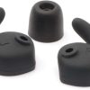 Walker’s 27dB NRR Passive Hearing Protection Range Shooting Hunting Work Soft Comfortable Contour Rubber Earplugs w/ 23″ Nylon Braided Cord & Plastic Storage Case 4