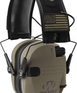 Walker’s Razor Slim Electronic Shooting Muffs 3-Pack, FDE American Flag (3 Items) 2