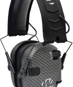 Walkers Razor Slim Electronic Shooting Muffs 2-Pack Bundle, Carbon Gray (2 Items) 2