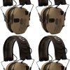 Walker’s Razor Shooting Muffs (Don’t Tread On Me, Yellow) with OTG Shooting Glasses Kit Bundle (2 Items) 4
