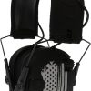 WALKER’S Ultimate Power Muff Quads – Hearing Protection Noise Reduction 26dB NRR Hunting Gun Range Shooting Electronic Earmuffs with AFT, 2 AAA Batteries Included 3