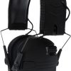 Walker’s Razor Slim Electronic Quad Earmuff 23Db/Realtree Xtra Camo, Black, One Size & Game Ear GWP-RSEM-KPT Razor Slim Electronic Muff – Kryptek Camo 4