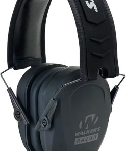 Walker's Razor Slim Passive Earmuff Bundle - Ultra Low-Profile Earcups - Black and Flat Dark Earth