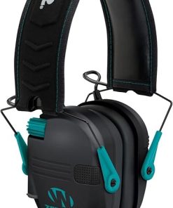 Walker's Razor Slim Electronic Shooting Muffs 3-Pack Bundle (Black and Teal)