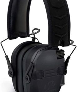 Walker’s Razor Slim Electronic Bluetooth NRR 23 dB Hearing Protection Earmuffs for Outdoor/Indoor Shooting Range with Shockproof Carrying Case, Black 2