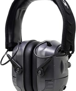 Walker’s Ultimate Quad Connect Electronic Earmuffs with Bluetooth (NRR 27dB), Black/Gray, One Size 2