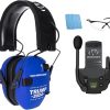 Walker’s Razor Slim Ultra Low Profile Compact Design Adjustable Range Shooting Hunting Hearing Protection Electronic Earmuffs (American Flag) 10-Pack 3