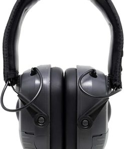 Walker's Ultimate Quad Connect Electronic Earmuffs with Bluetooth (NRR 27dB), Black/Gray, One Size