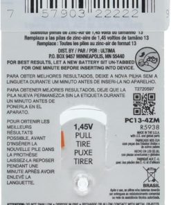 Walker’s Game Ear 4-Pack Air Cell Batteries (Fits The Walker elite series of BTE) 2