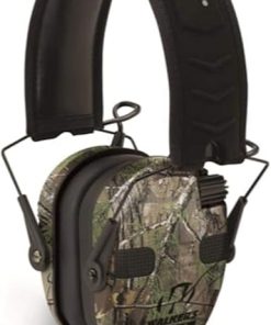 Walker’s Razor Slim Electronic Quad Earmuff 23Db/Realtree Xtra Camo, Black, One Size & Game Ear GWP-RSEM-KPT Razor Slim Electronic Muff – Kryptek Camo 2