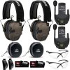 Walker’s Razor Slim Electronic Shooting Muffs 3-Pack, Black America Patch (3 Items) 4