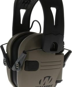 Walker’s Razor Tacti-Grip and Quad Electronic Earmuffs Bundle with Bluetooth – 23dB NRR 2