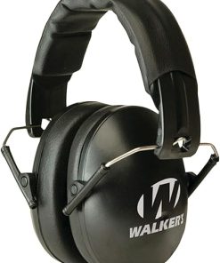 Walker's Youth & Women's Shooting Low Profile Folding Padded Headband Adjustable Hearing Protection Earmuffs