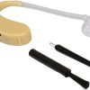Walker’s Razor Slim Electronic Muff (Black Patriot Version, 2-Pack) Bundle with Walkie-Talkie Attachments (2-Pack), Shooting Glasses (2-Pack) and Microfiber Cleaning Cloths (2-Pack) (8 Items) 4