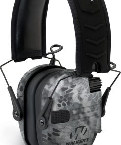 Walker’s Razor Slim Electronic Muff (Raid) with Case and Shooting Glasses Bundle (3 Items) 2