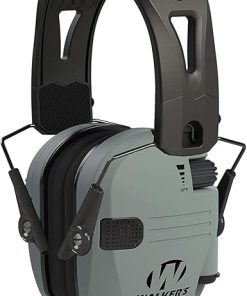 Walker’s Razor Tacti-Grip Rubber Headband Bundle with Hearing Protection, Ballistic Protection Glasses, and Case (3 items) 2