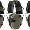 Walker’s Razor Slim Electronic Shooting Muffs 3-Pack Bundle (Black and Teal) 4
