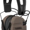 Walker’s Muff Protective Case | Weather-Resistant Durable Shockproof Dustproof EVA Carbon Finish Hunting Range Shooting Earmuff Carrying Case, Nylon Lanyard 4