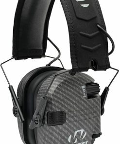 Walker’s Razor Slim Ultra Low Profile Compact Design Adjustable Range Shooting Hunting Hearing Protection Electronic Earmuffs (Carbon) 10-Pack 2