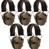 Walkers Razor Slim Shooting Muffs Kit (Black) with OTG Safety Glasses Bundle (2 Items) 4