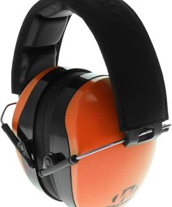Walker's Dual Colored Passive Muff - Compact Folding Lightweight 26dB NRR Hunting Gun Range Shooting Hearing Protection Muff