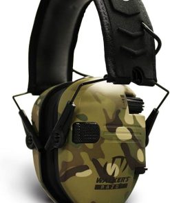 Walkers Razor Slim Electronic Shooting Muffs 5-Pack Bundle, Multi Cam Camo Tan (5 Items) 2