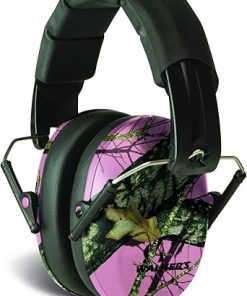 Walker's Unisex Adult's Lightweight Foldable Hearing Protection 22 dB Noise Reduction Pro Low-Profile Earmuffs