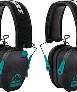 Walkers Razor Slim Electronic Shooting Muffs 2-Pack, Teal (2 Items)