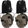 Walker’s Razor Slim Shooting Earmuffs – Take America Back Series (Trump 2024) Bundle with Walkie Talkies, Protective Cases, Shooting Glasses and Cleaning Cloths 2-Pack 3