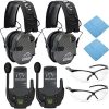 Walker’s Razor Slim Electronic Muff with Case and Shooting Glasses Bundle 3 (Items) 4