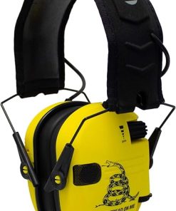 Walker's Razor Slim Ultra Low Profile Compact Design Adjustable Range Shooting Hunting Hearing Protection Electronic Earmuffs