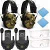 Walker’s Razor Slim Electronic Muff with Case and Shooting Glasses Bundle 3 (Items) 3