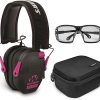 Walker’s Game Ear Razor Slim Electronic Lightweight Shooting Hunting Range Hearing Protection Muffs Bundle 4
