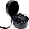 Walker's Muff Protective Case | Weather-Resistant Durable Shockproof Dustproof EVA Carbon Finish Hunting Range Shooting Earmuff Carrying Case, Nylon Lanyard