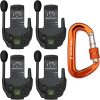 Walkers Razor Patriot Series Hi-Gain Omnidirectional Microphone Adjustable Range Shooting Hunting Hearing Protection Electronic Earmuffs (Kryptek Camo) (10-Pack) 4